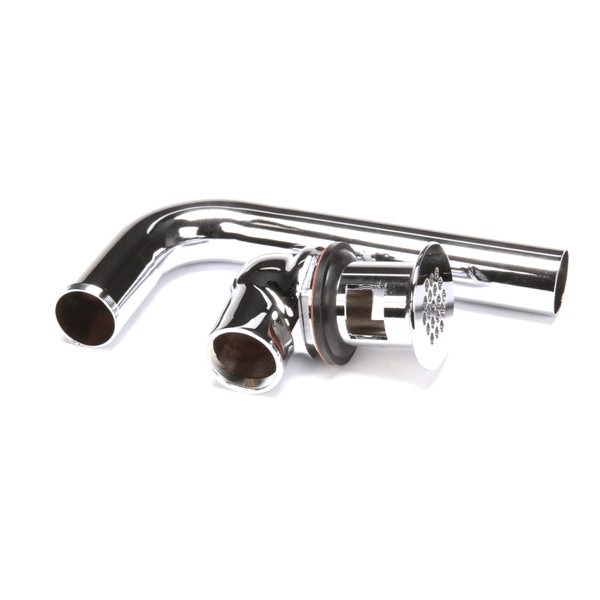 (image for) T&S Brass B-0898-OF GRID DRAIN ASSEMBLY, OFFSET, POLISHED CH